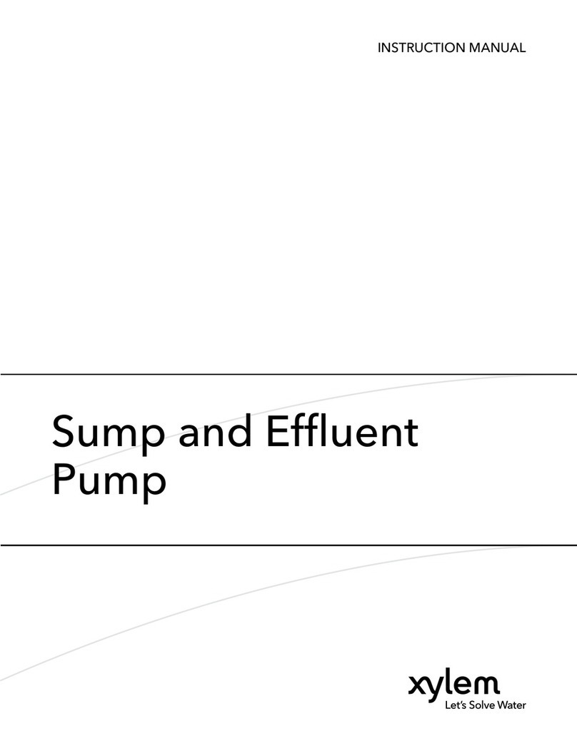 Xylem GSP0311 User manual