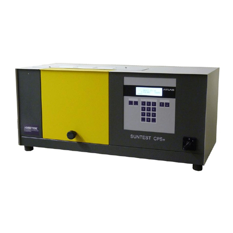 Atlas SUNTEST CPS+ operating manual