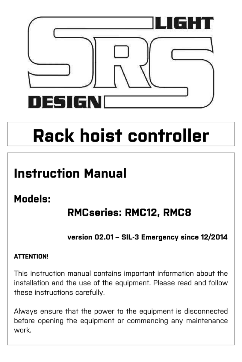 SRS Light Design RMCseries instruction manual