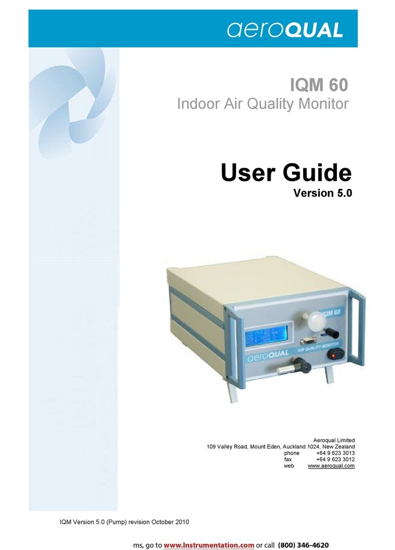 Aeroqual IQM 60 user guide