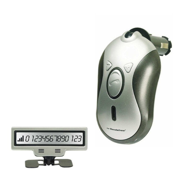 MRHANDSFREE BLUE EAGLE 2 manual
