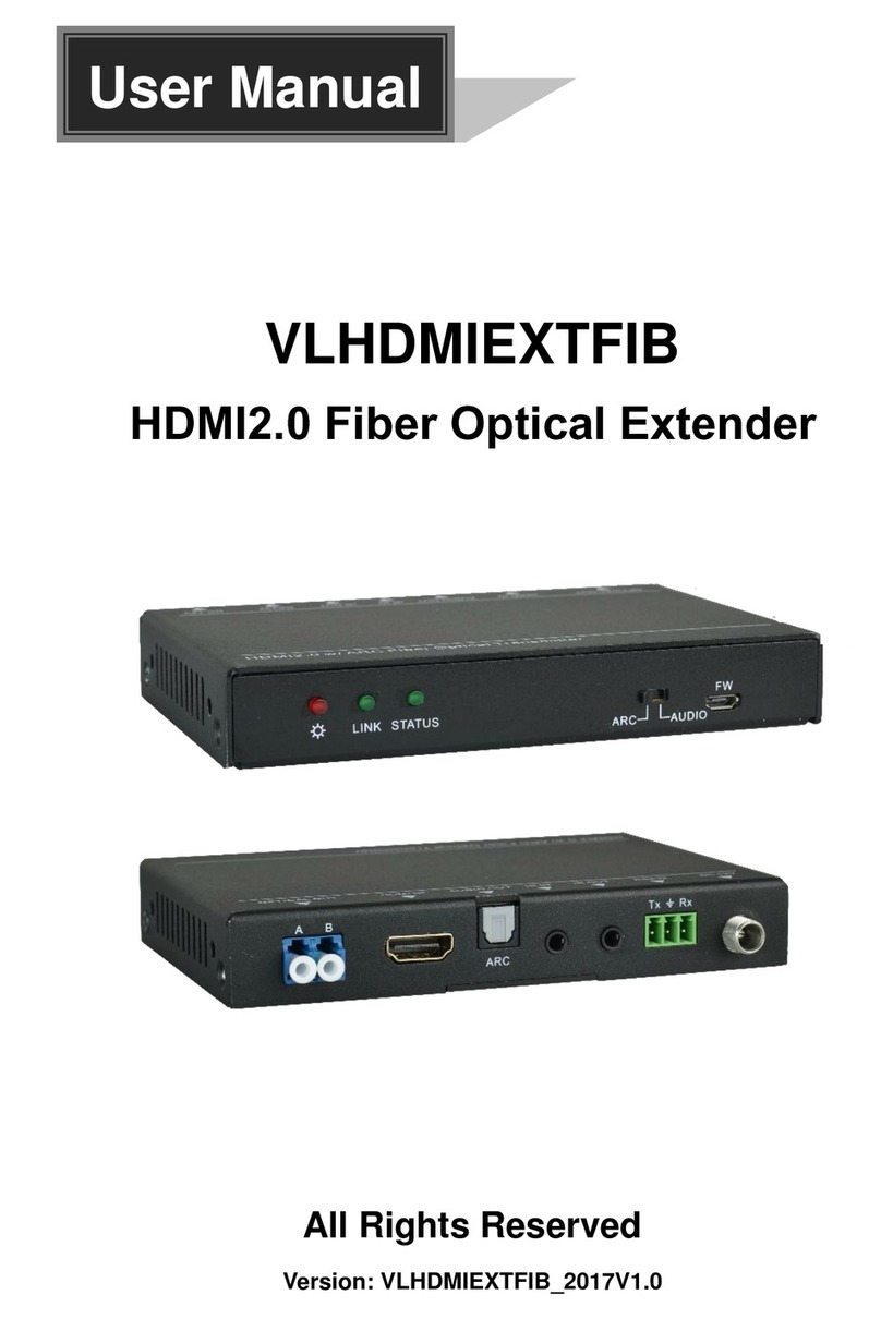 Vivo Link VLHDMIEXTFIB user manual