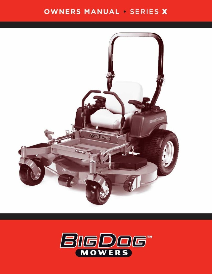 Excel Big Dog X Series User manual