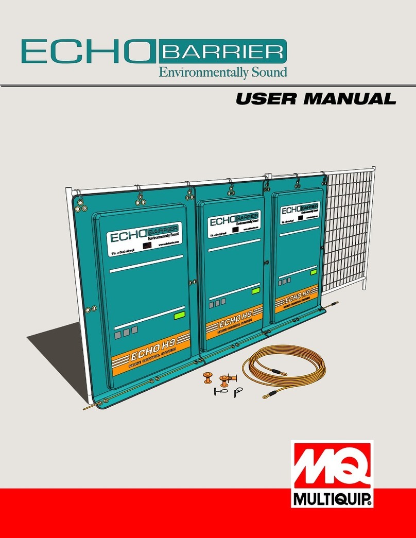 ECHO BARRIER H-SERIES user manual