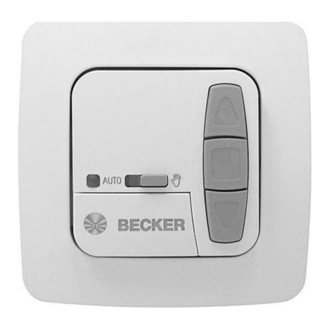 Becker Centronic UnitControl UC520 User manual