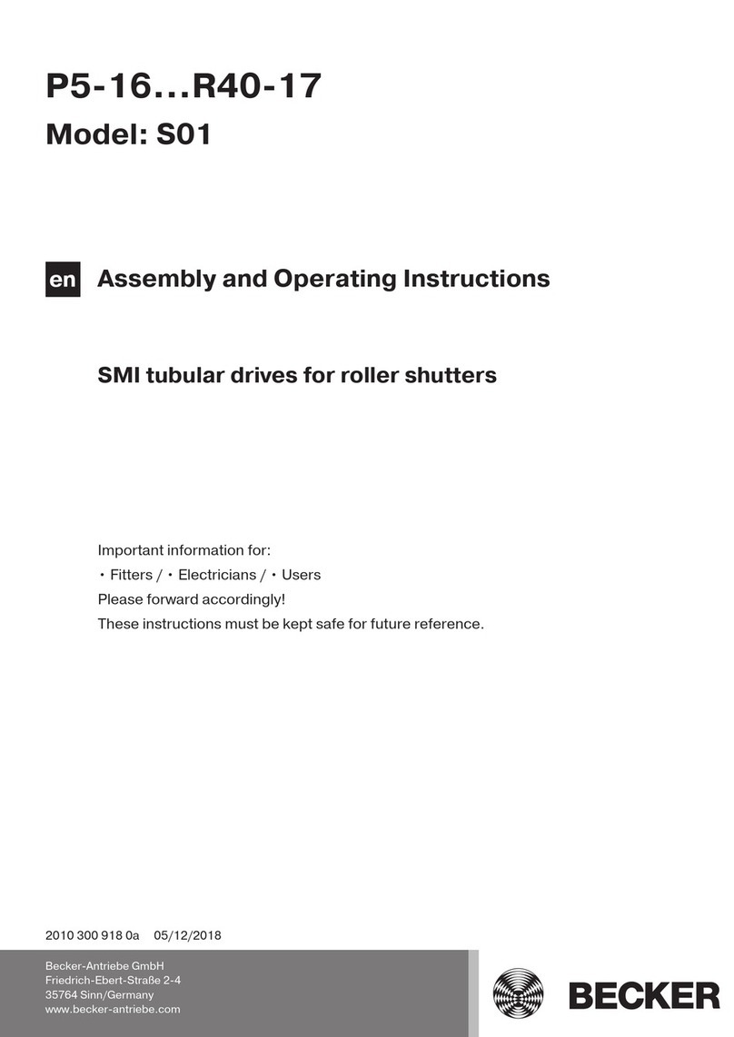 Becker S01 User manual Becker S01 User manual