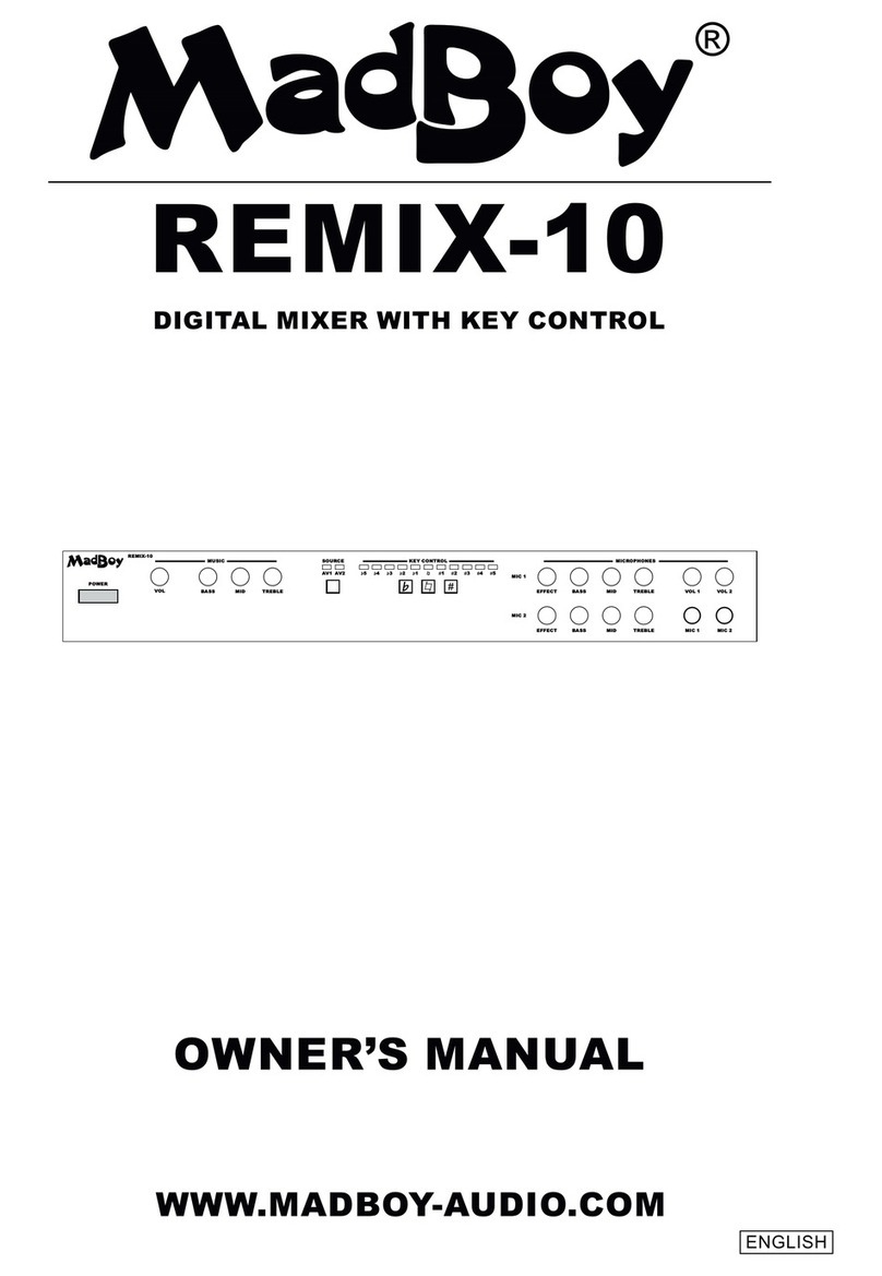 MadBoy REMIX-10 User manual