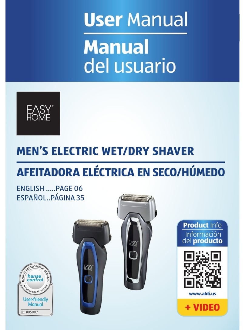 Easy@Home 16113906 user manual Easy@Home 16113906 user manual