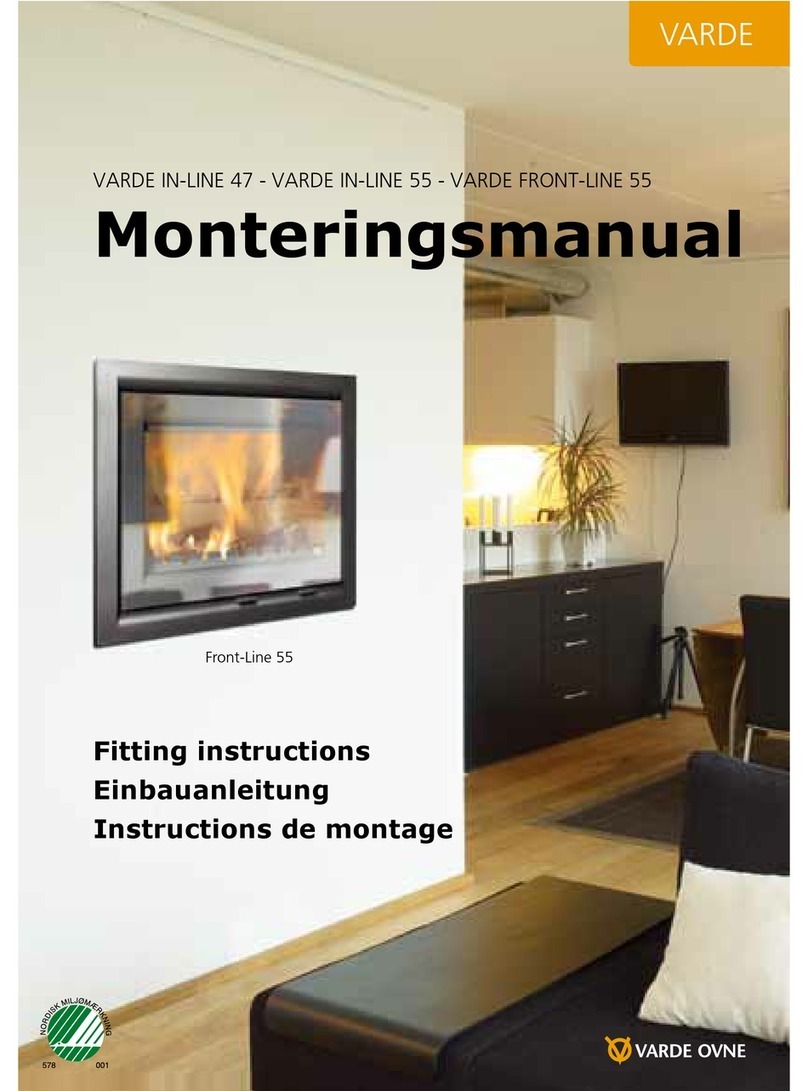 Varde IN-line 47 Fitting instructions