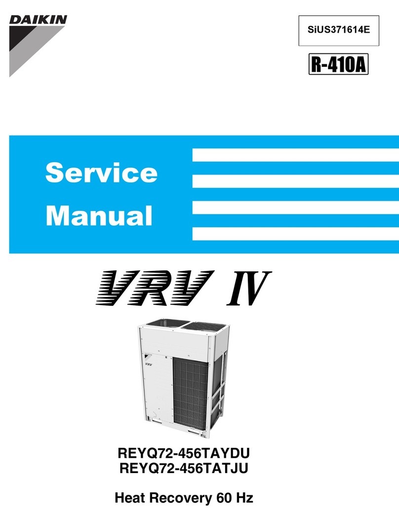 Daikin REYQ-TA Series Service manual