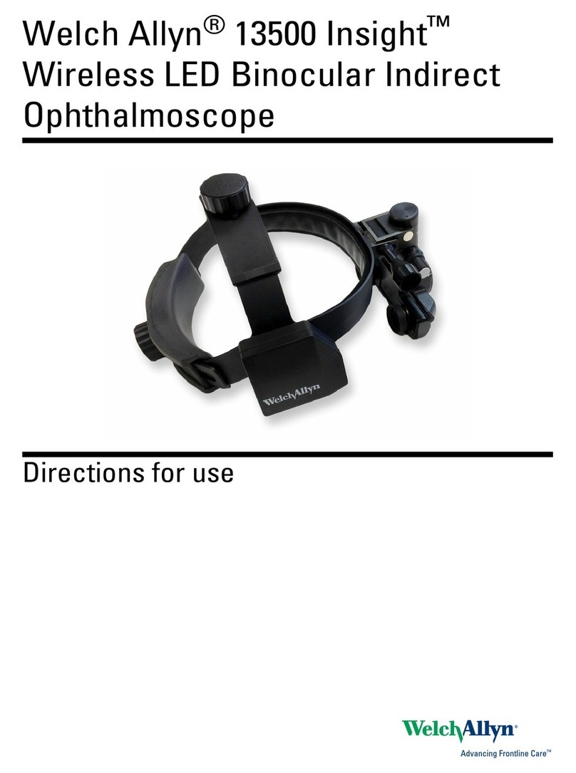 Welch Allyn Insight 13500 Directions for use