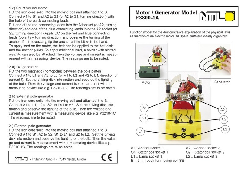 NTL P3800-1A manual