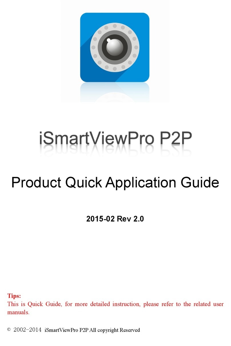 YuFei iSmartViewPro P2P Product Quick Application Guide