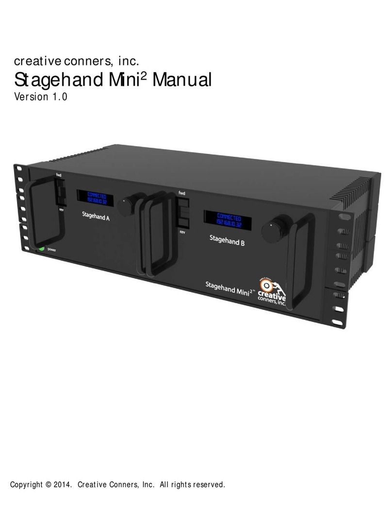 Creative Conners Stagehand Mini2 manual