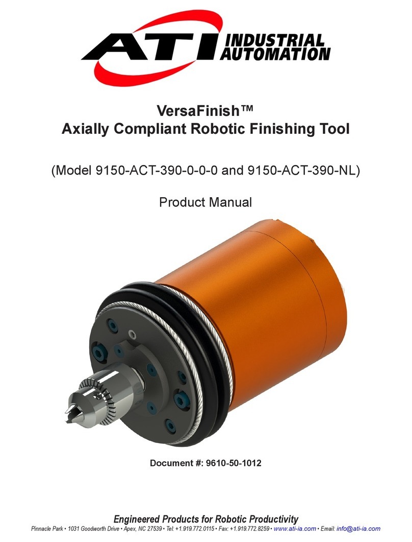 ATI Technologies VersaFinish 9150-ACT-390-0-0-0 product manual