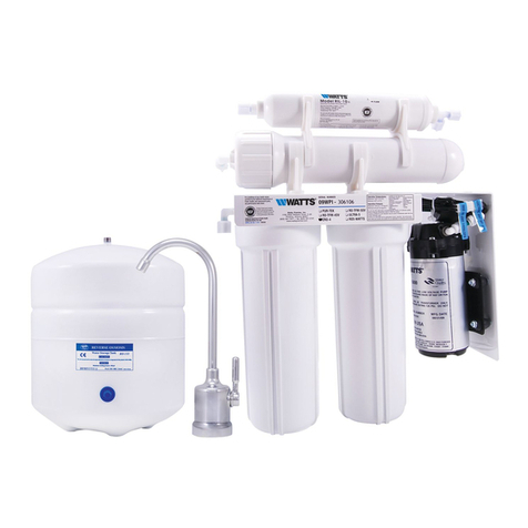 Watts PWRO4ZRO Pure Water User manual