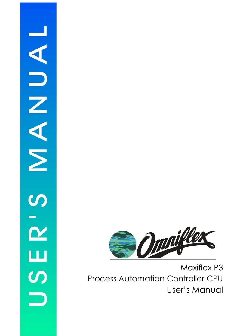 Omniflex Maxiflex P3 M1260E User manual