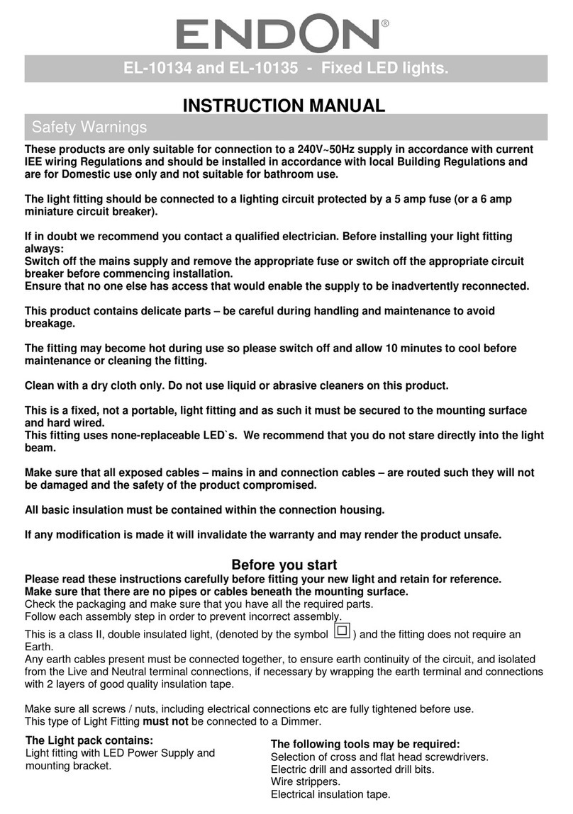 Endon EL-10135 instruction manual