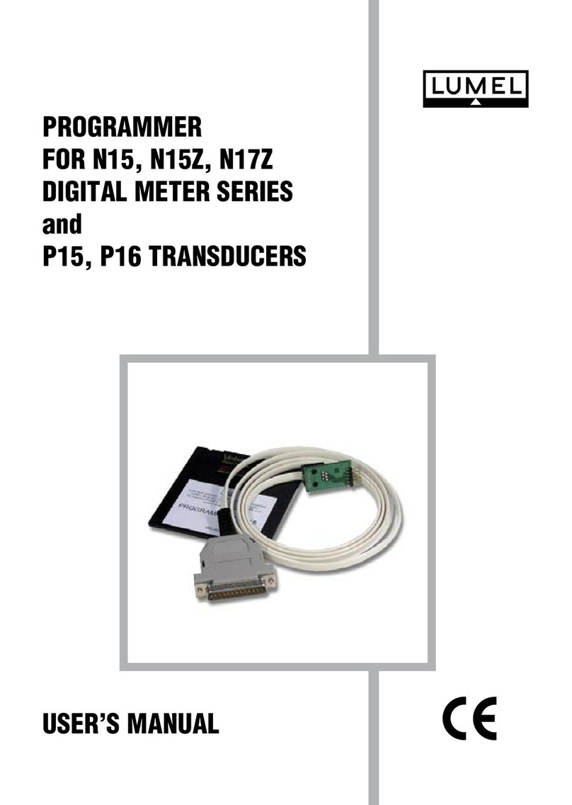 Lumel PD15 user manual