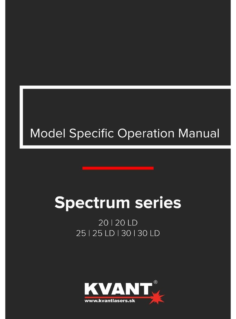 KVANT Spectrum Series Operation manual