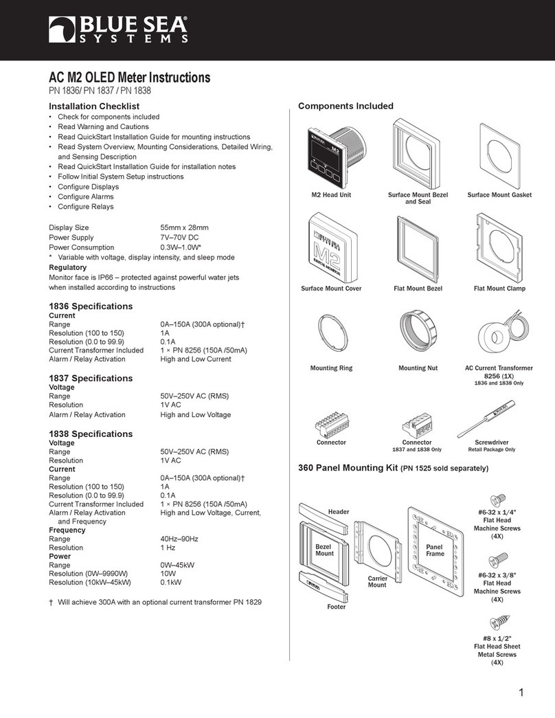 Blue Sea Systems M2 OLED instructions