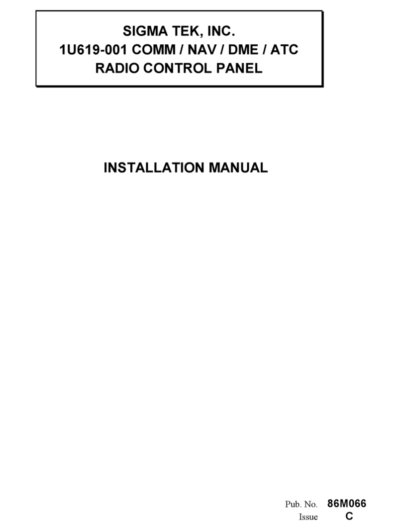 SIGMA TEK 1U619-001 User manual