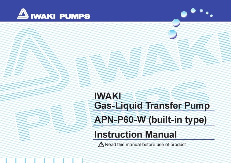 IWAKI APN-P60-W instruction manual
