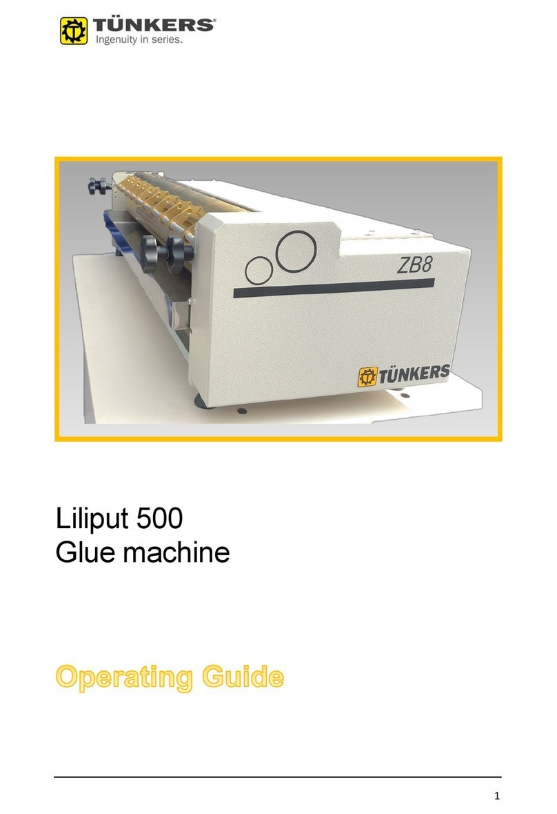 Tunkers Liliput 500 operating guide