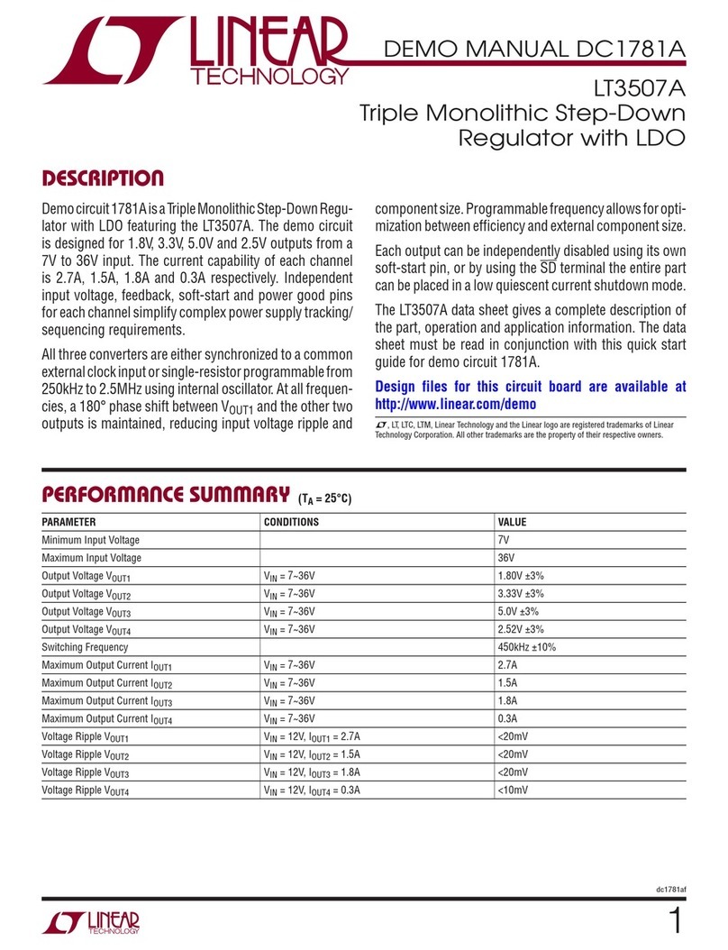 Linear Technology LT3507A Quick setup guide