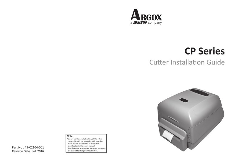 Argox CP Series installation guide