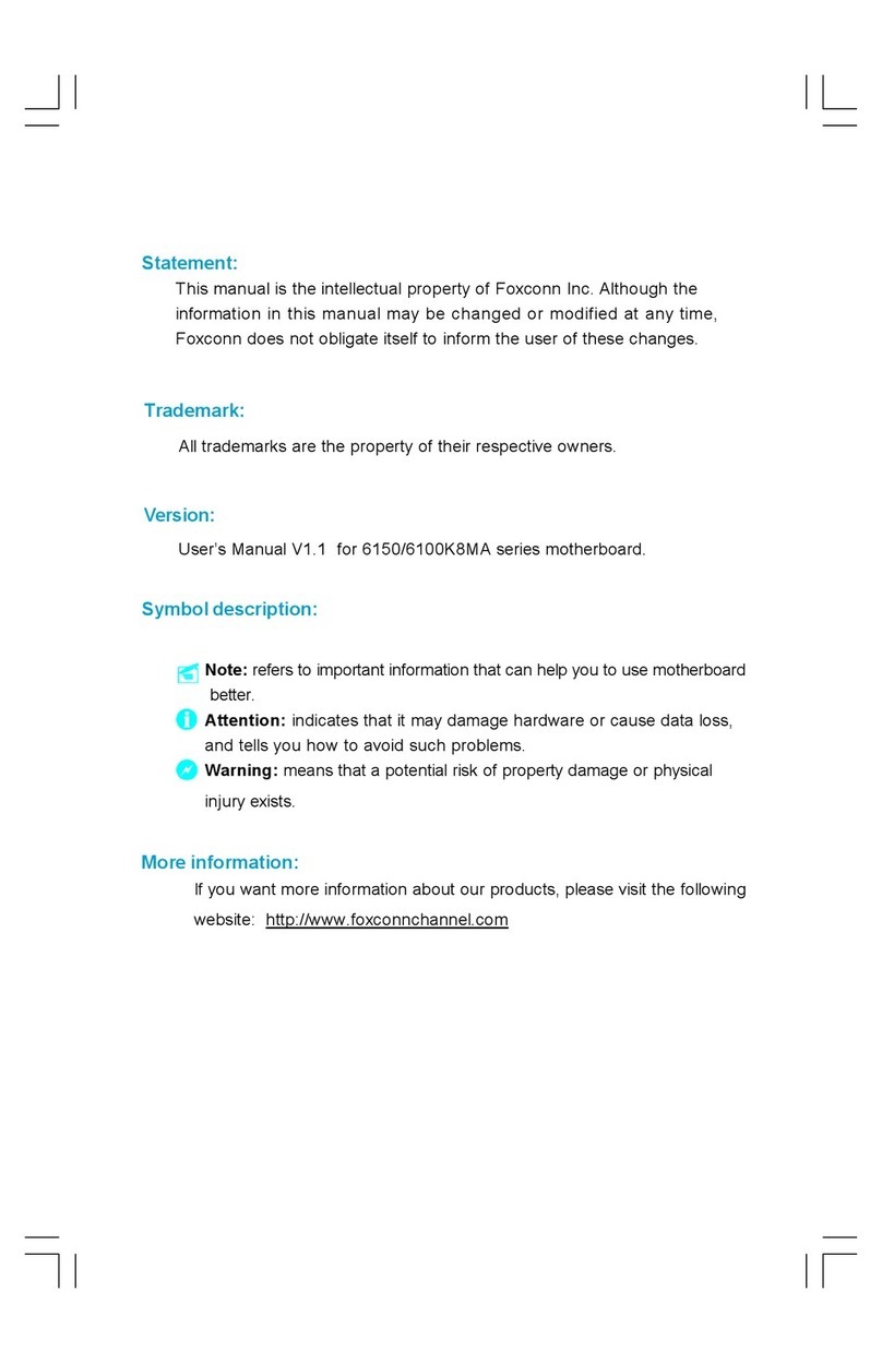 Foxconn WinFast 6150K8M Series user manual
