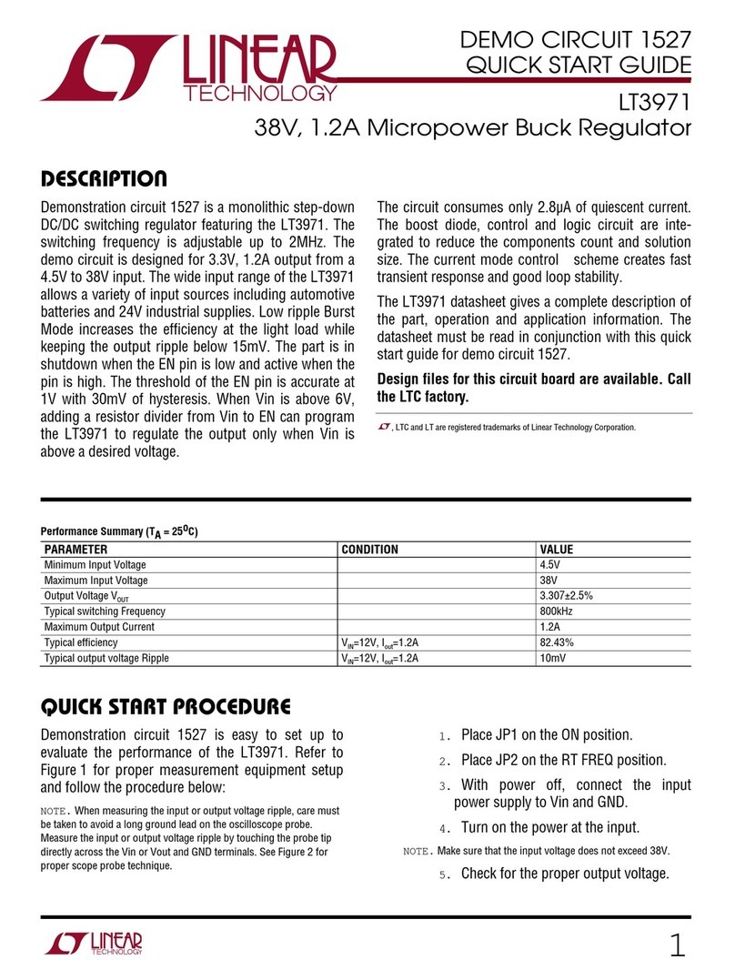 Linear Technology LT3971 User manual