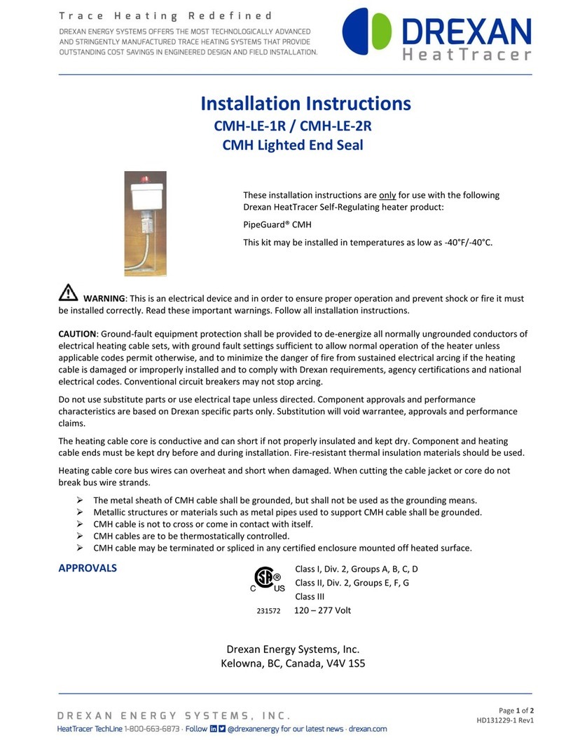 DREXAN CMH-LE-1R installation instructions