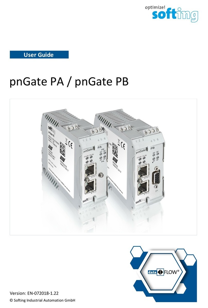 Softing pnGate PA User manual