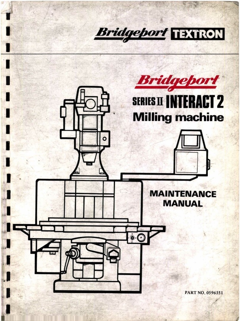 Bridgeport Series 2 User manual