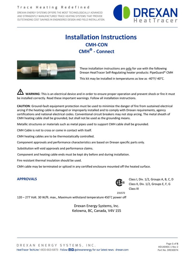 DREXAN CMH-CON User manual