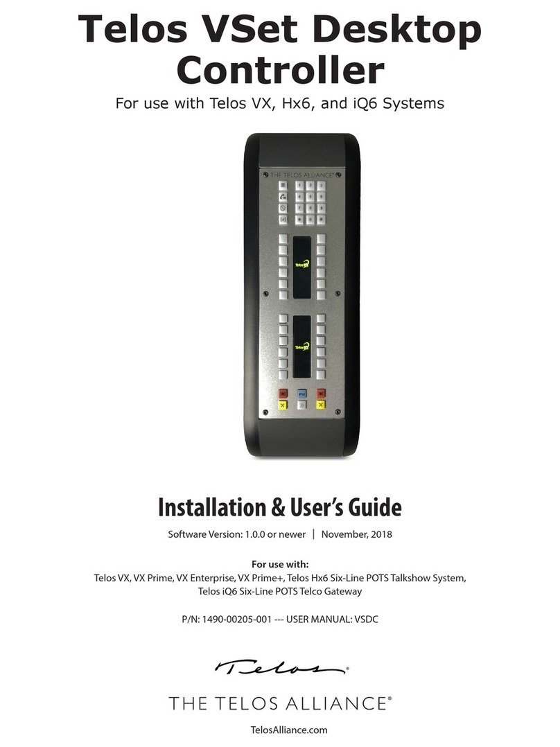 Telos Vset Installation & user guide