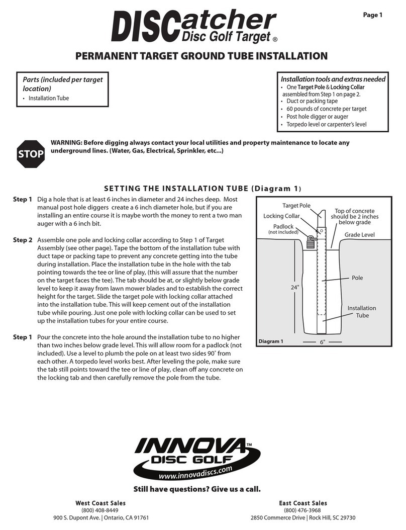 Innova DISCatcher Installation
