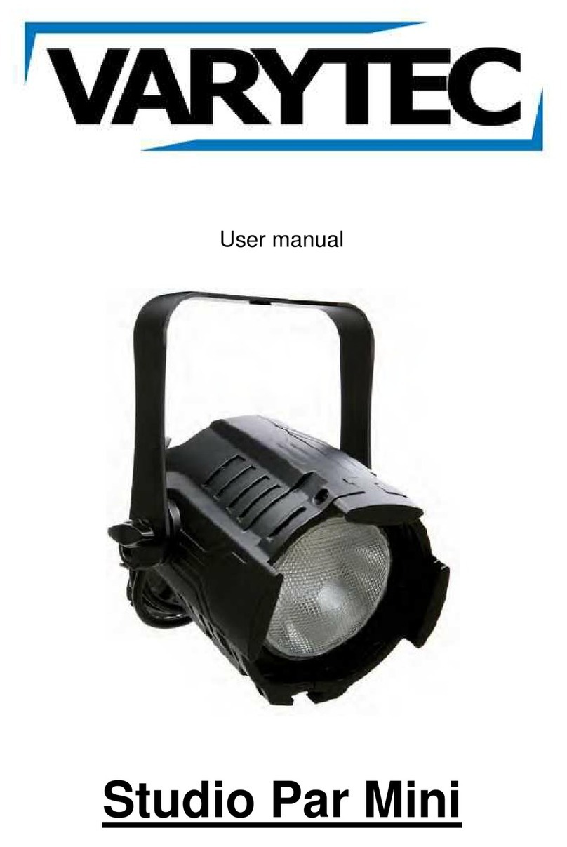 Varytec Studio Par Mini User manual