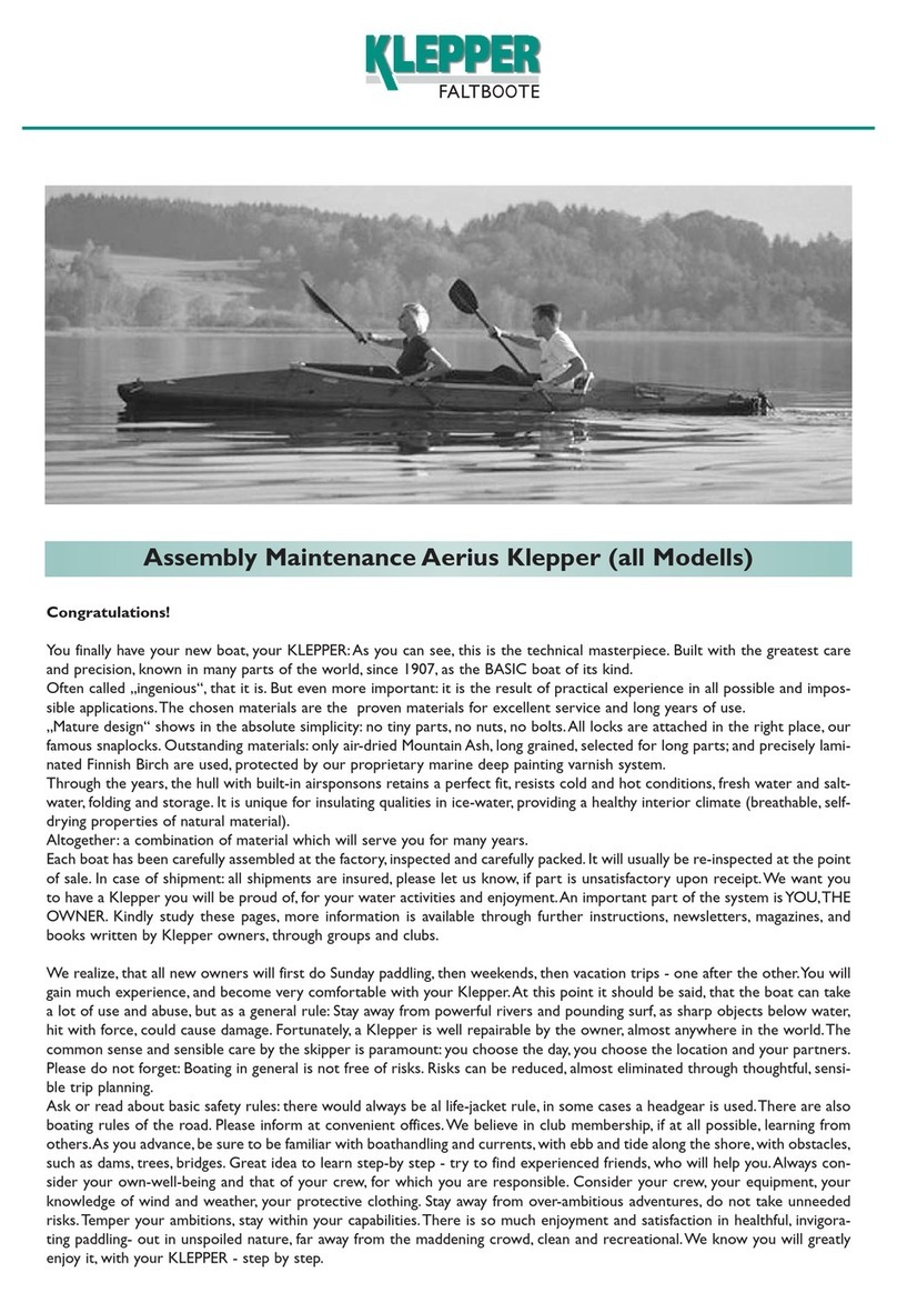 Klepper Aerius manual
