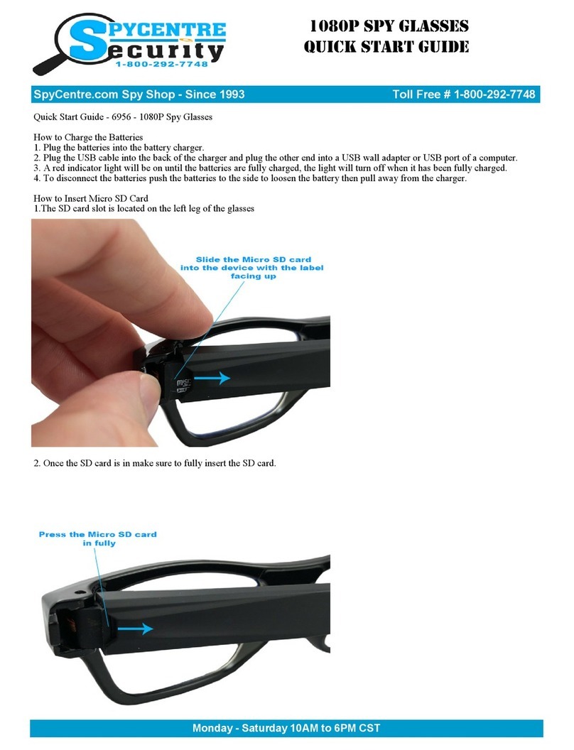 Spycentre Security 6956 quick start guide