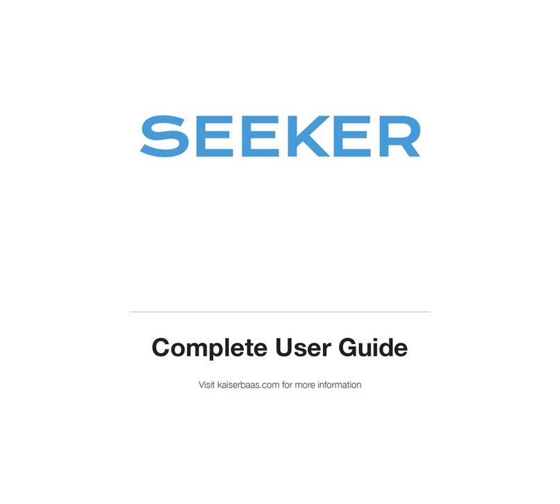 Kaiser Baas Seeker Complete user guide