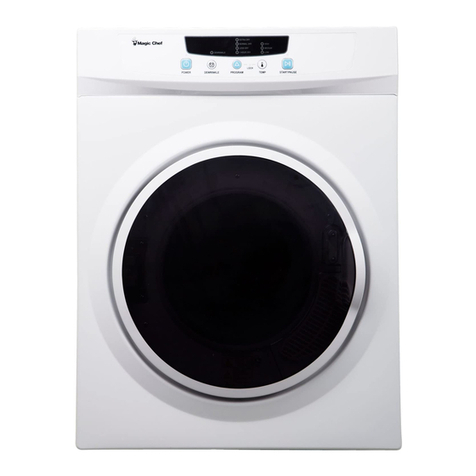 Magic Chef MCSDRY35W User manual