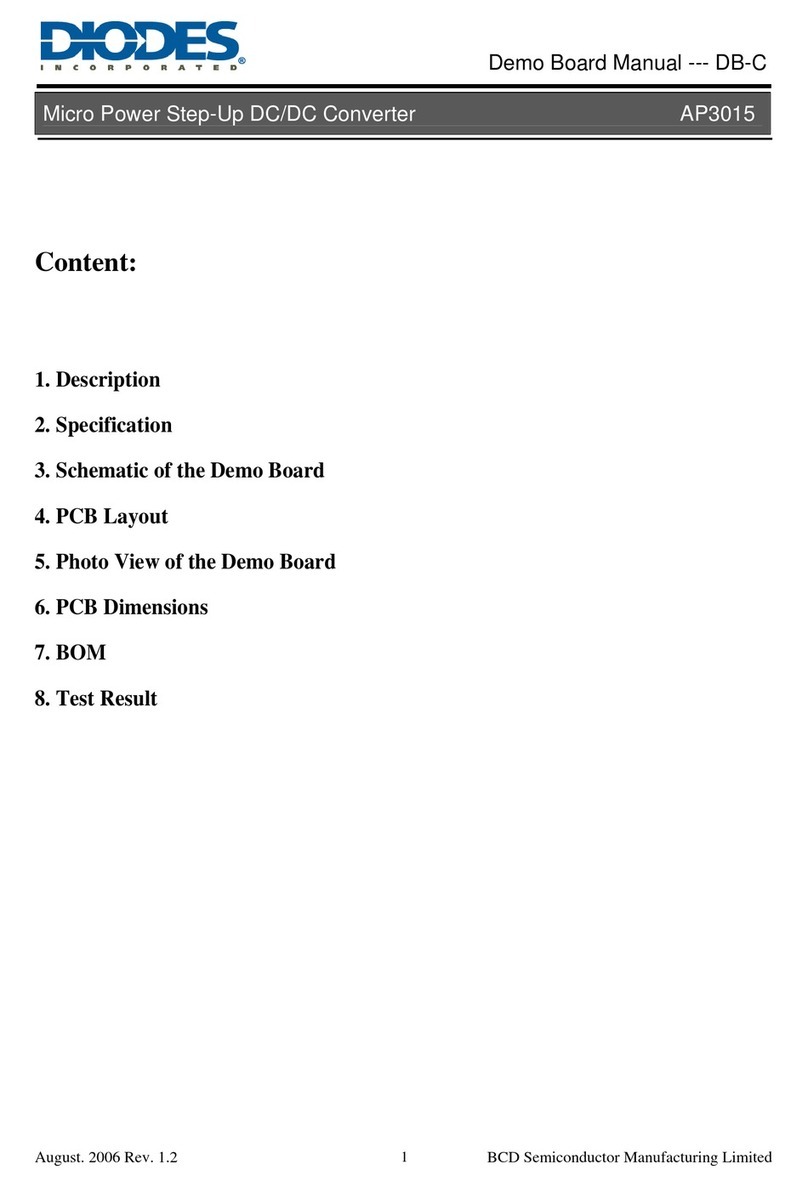 Diodes AP3015 manual
