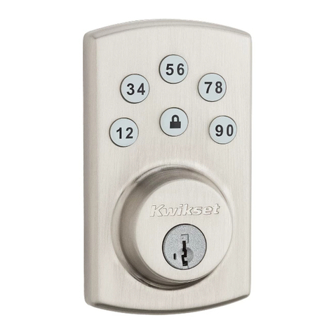 Kwikset Powerbolt 2 User manual