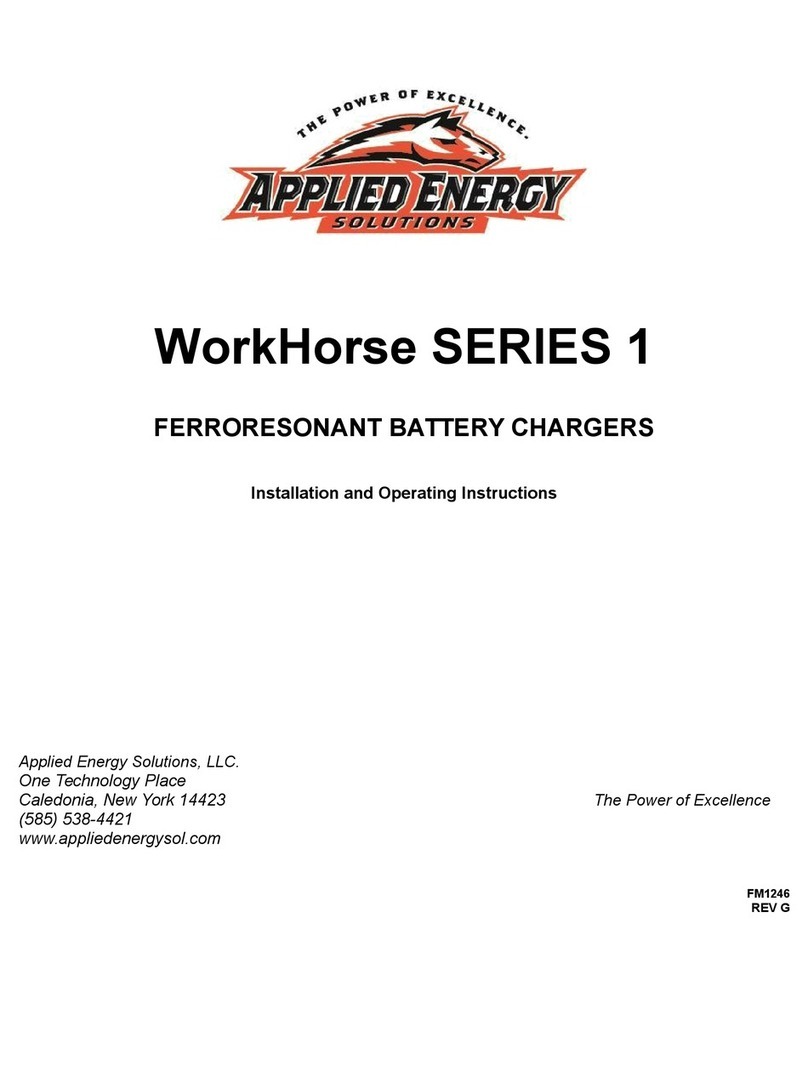 Applied Energy Solutions WorkHorse Series 1 operating instructions
