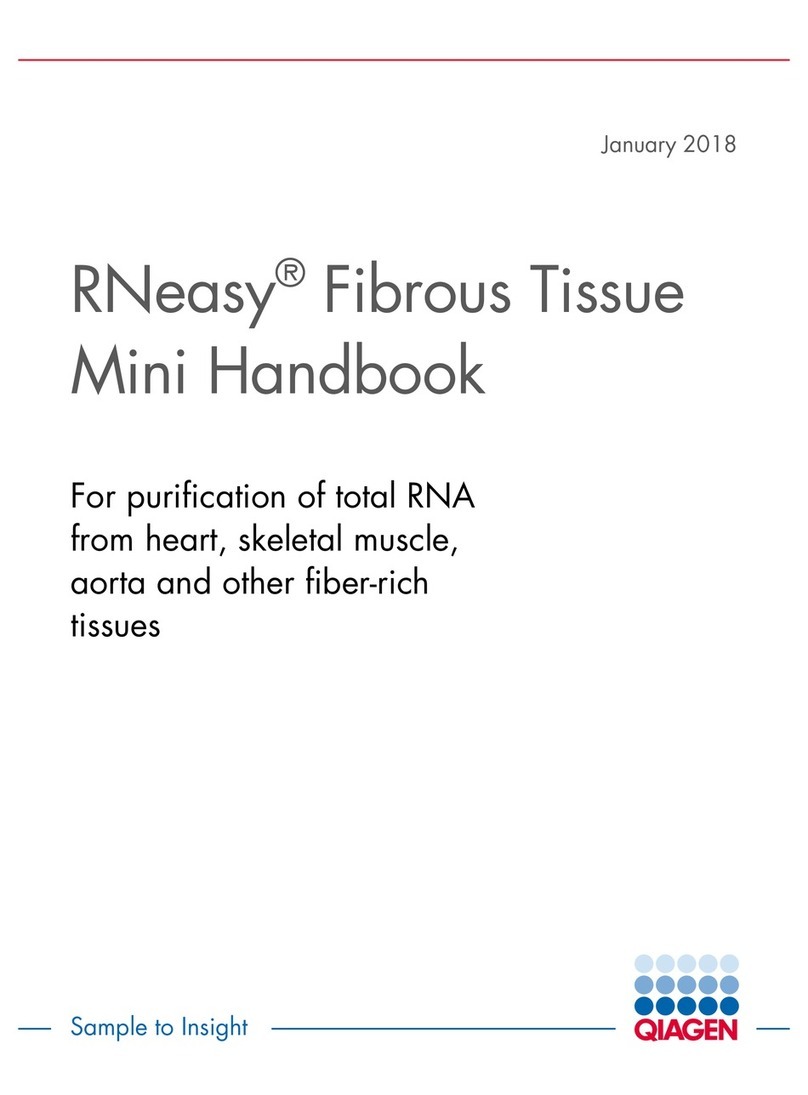 Qiagen RNeasy Fibrous Tissue User manual