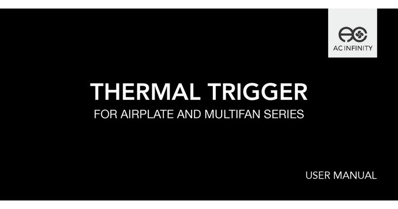 AC Infinity THERMAL TRIGGER user manual