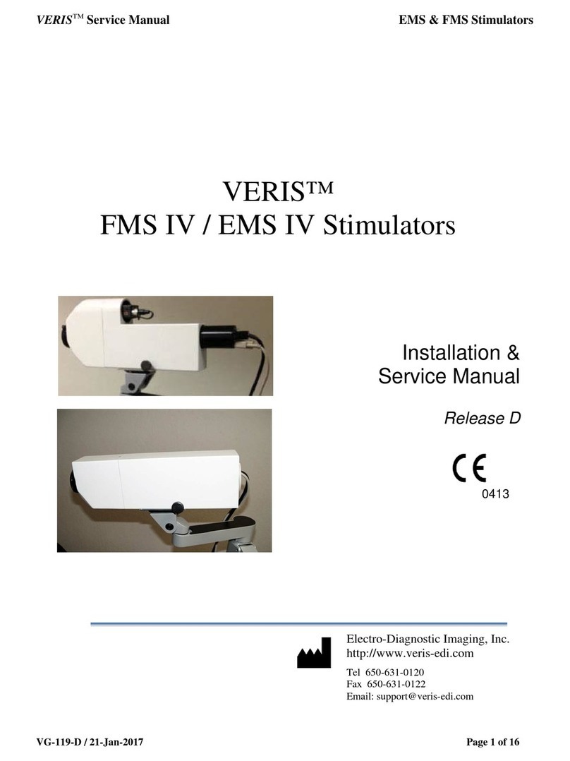 EDI VERIS EMS IV Installation & service manual