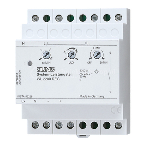 Jung WL 2200 REG User manual
